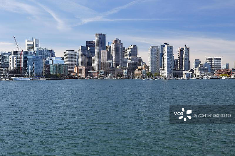 美国波士顿城市天际线图片素材