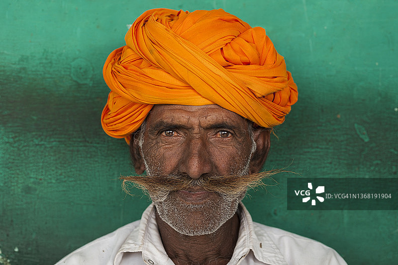 拉贾斯坦邦男人图片素材