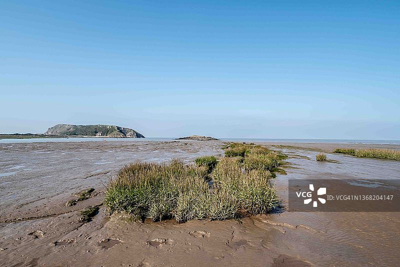 艾克斯河口与布里安丘图片素材