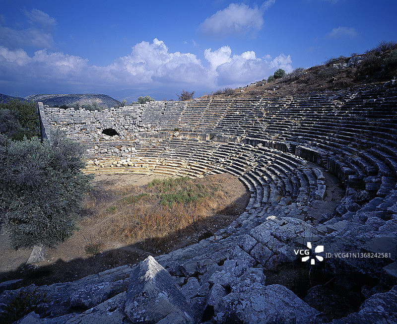 土耳其的古老勒顿保护区图片素材