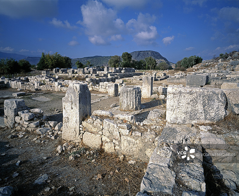 土耳其的古老勒顿保护区图片素材