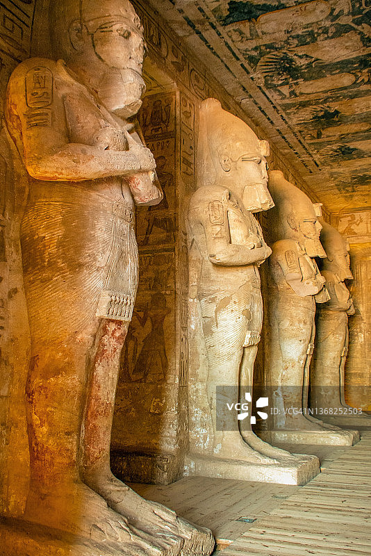 埃及阿布辛拜勒图片素材