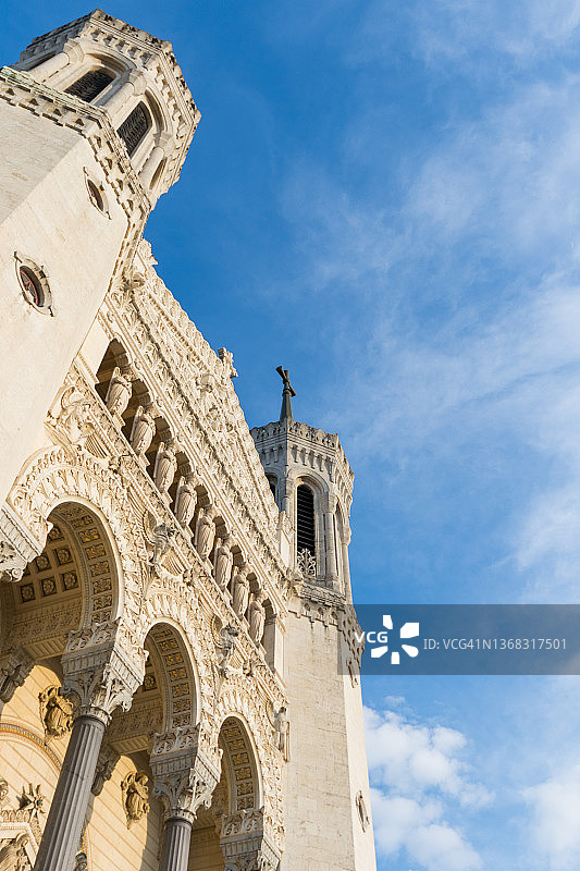 法国里昂富维耶圣母大教堂图片素材