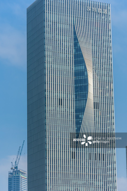 中国深圳商务区现代摩天大楼图片素材