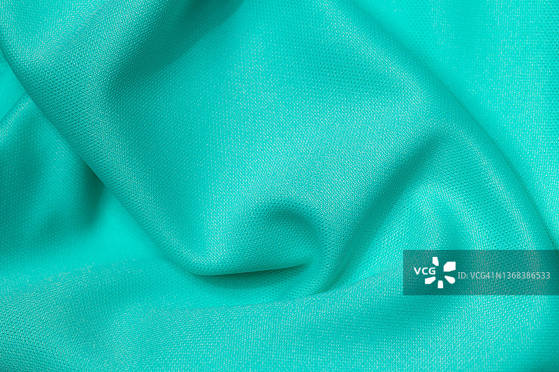 绿色涤纶面料背景图片素材