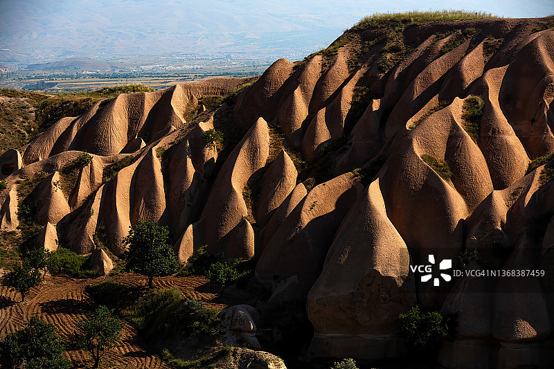 卡帕多西亚的岩石构造：精灵烟囱图片素材
