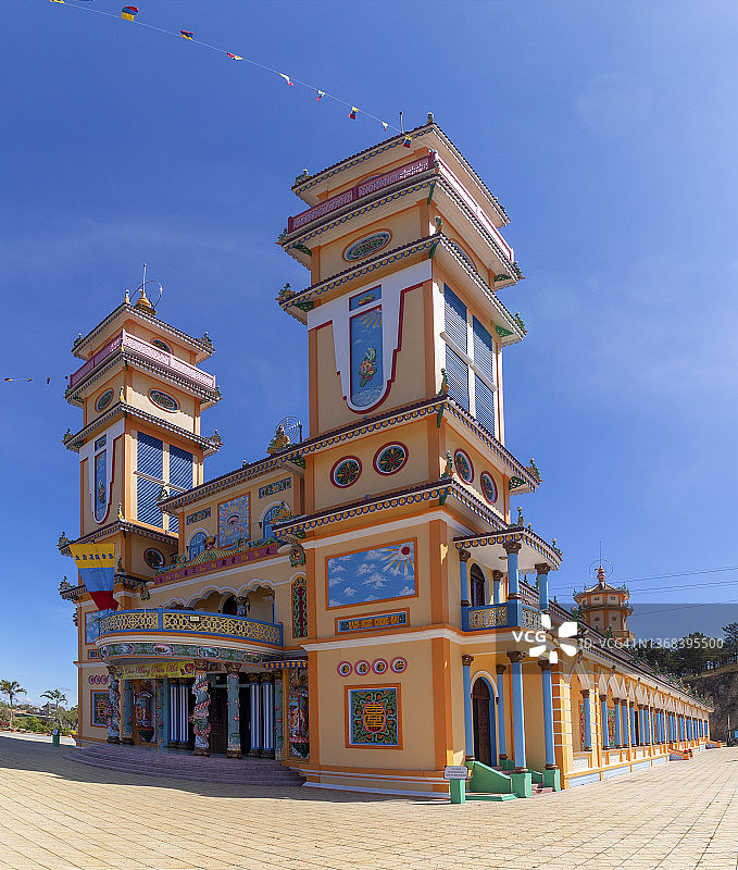 越南林同省大叻市高台寺图片素材