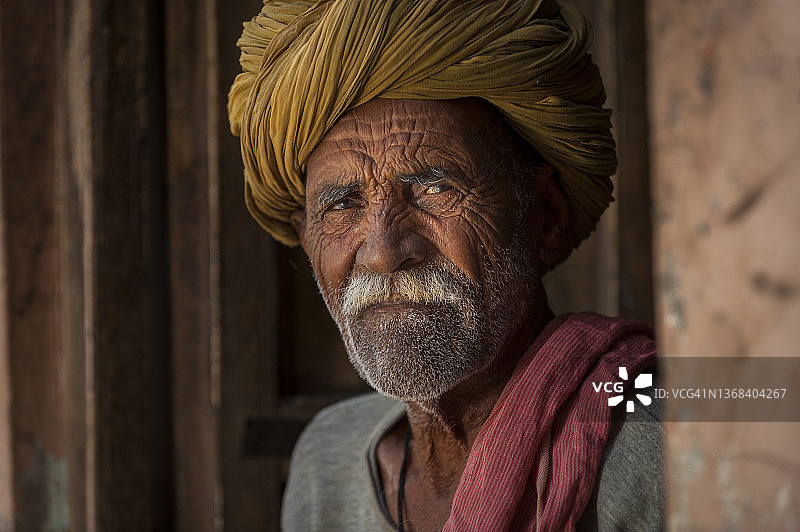 拉贾斯坦邦男人图片素材