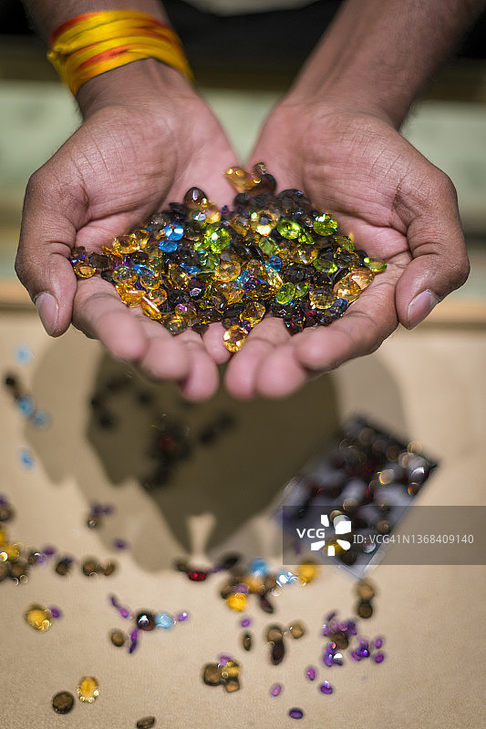 斋浦尔宝石图片素材