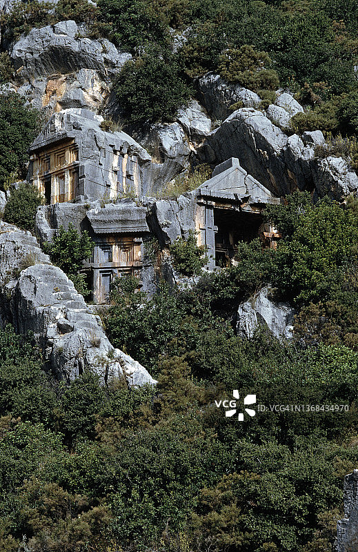 代姆雷的古代陵墓图片素材