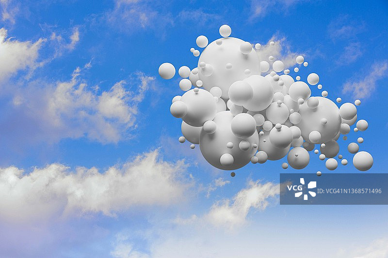 梦幻云朵图片素材