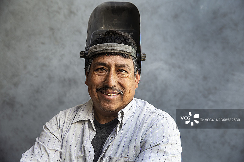 友好的钢铁工人图片素材