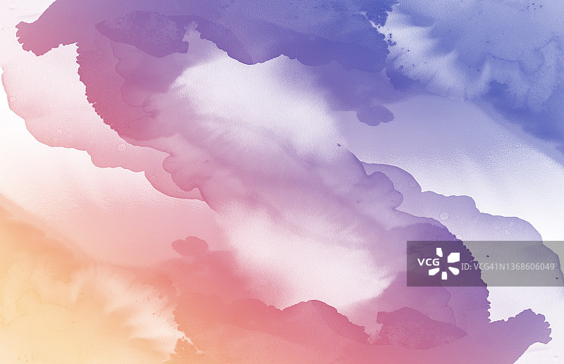 抽象背景，彩色纸上的酒精墨水水洗纹理图片素材