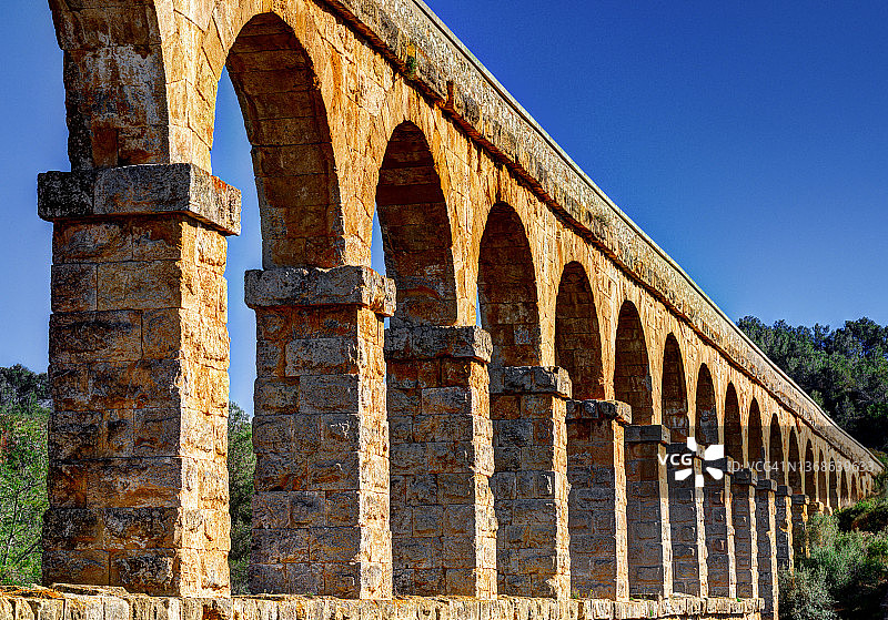 罗马输水道图片素材