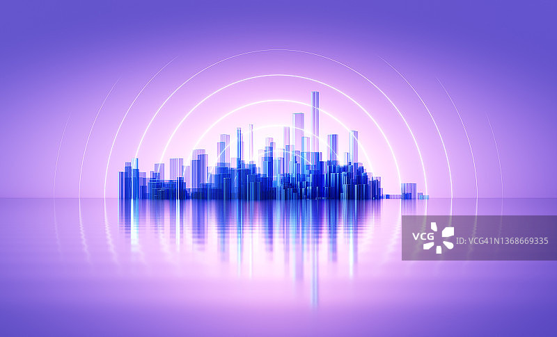 无线城市图片素材