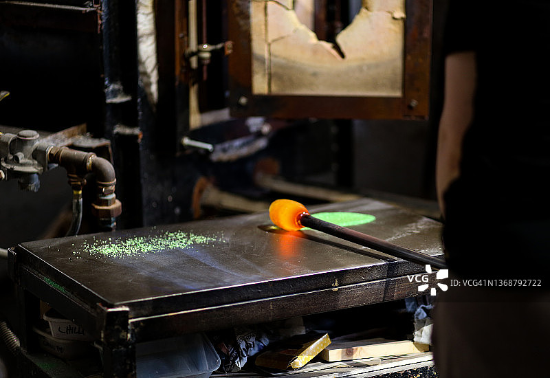 玻璃制造工艺图片素材