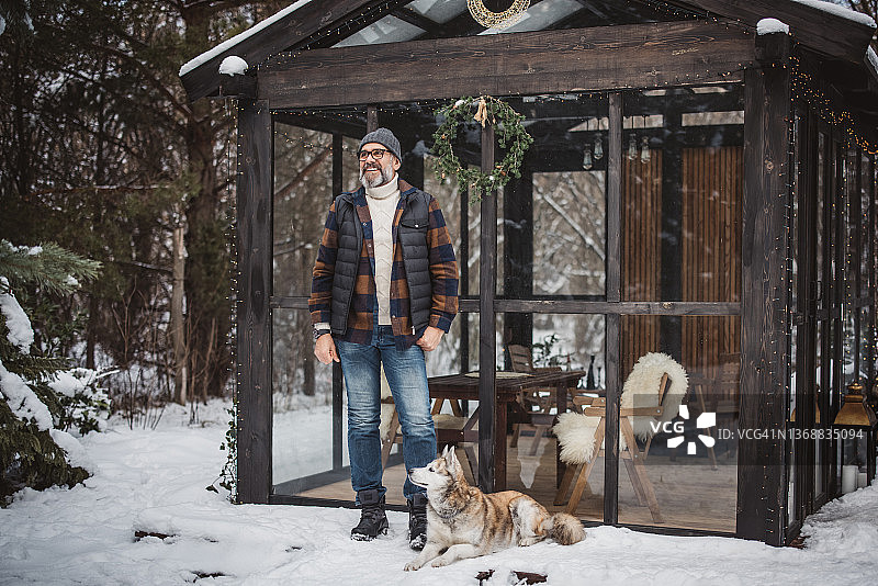 冬季城市之旅图片素材