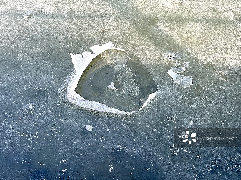 冰冻的海洋图片素材