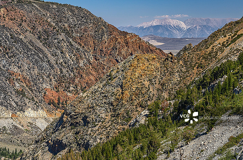 提奥加通道外的景色图片素材