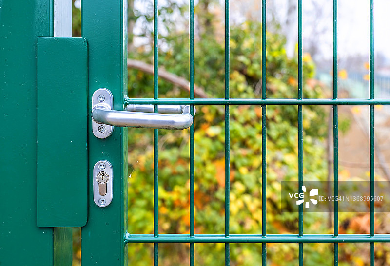 花园大门图片素材