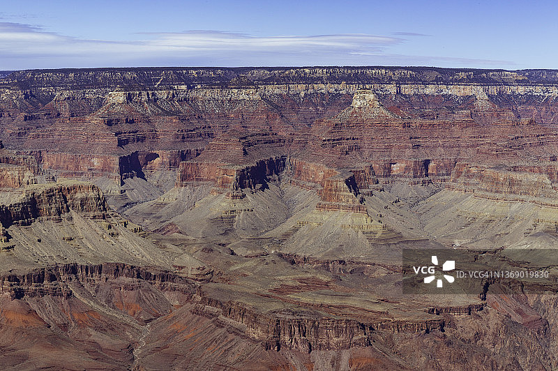壮观的大峡谷全景图片素材