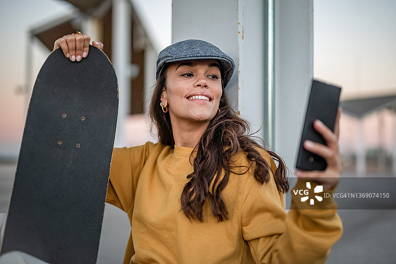 加拉夫海滩是休息和放松的理想场所图片素材