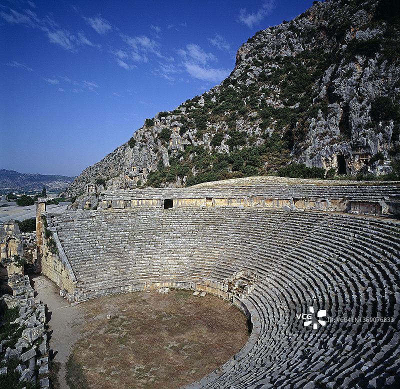 代姆雷的古代陵墓图片素材