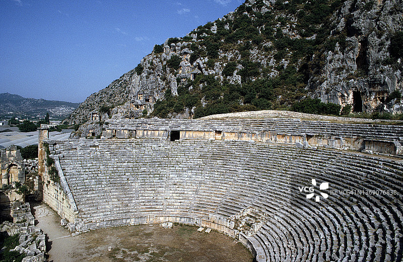 代姆雷的古代陵墓图片素材