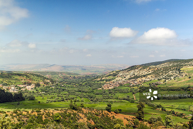 摩洛哥乌里卡山谷，北非图片素材