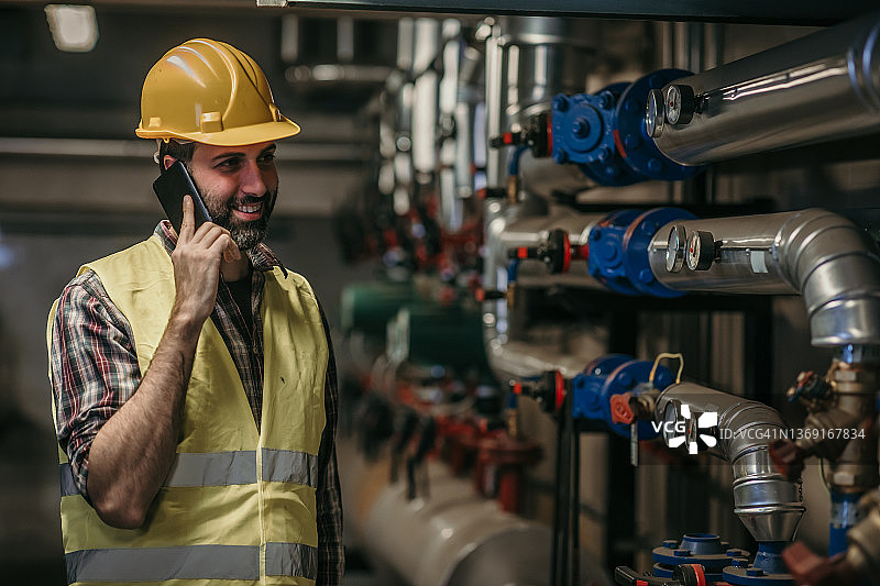 能源工厂工人图片素材