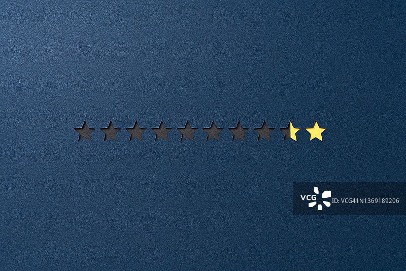 低星级差评概念图片素材