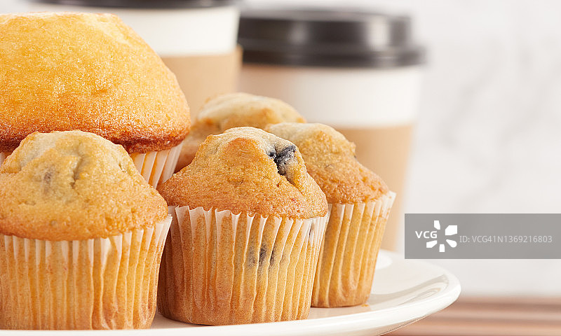 美味的玉米松饼外卖图片素材