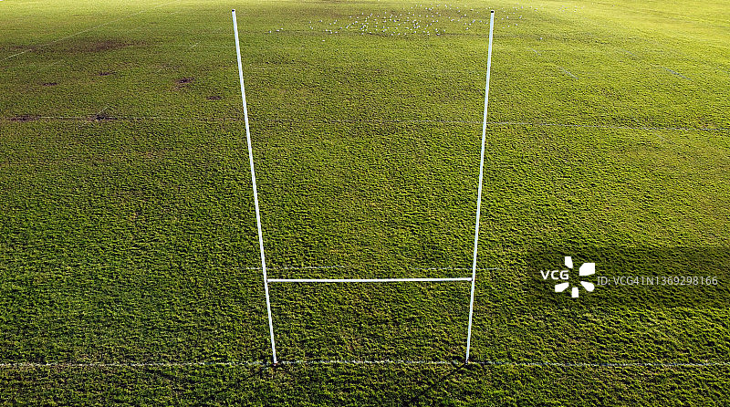 橄榄球球门图片素材