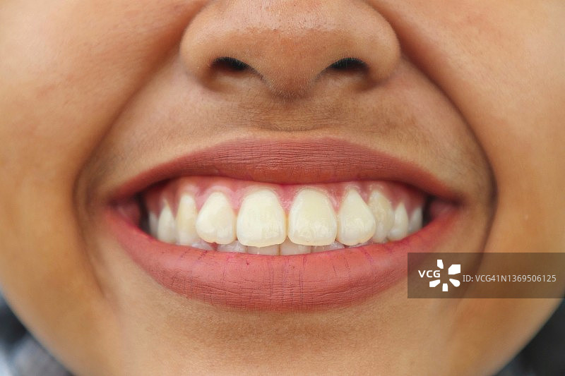 嘴部特写图片素材