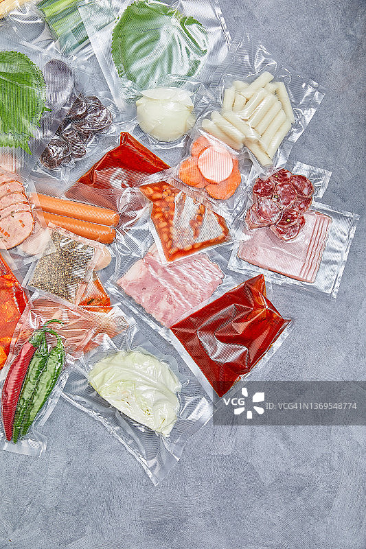 餐食套餐：韩式香肠炒菜图片素材