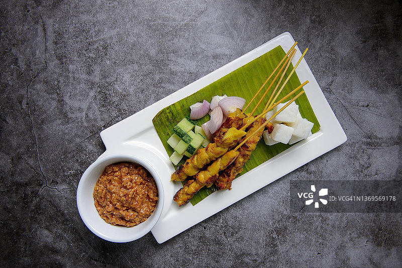 马来西亚沙爹图片素材