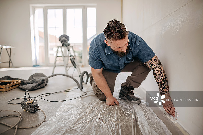 石膏板砂光机图片素材