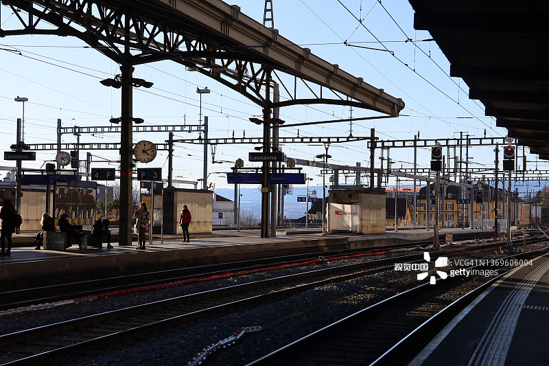 洛桑火车站图片素材