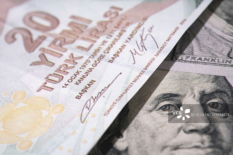 土耳其里拉图片素材