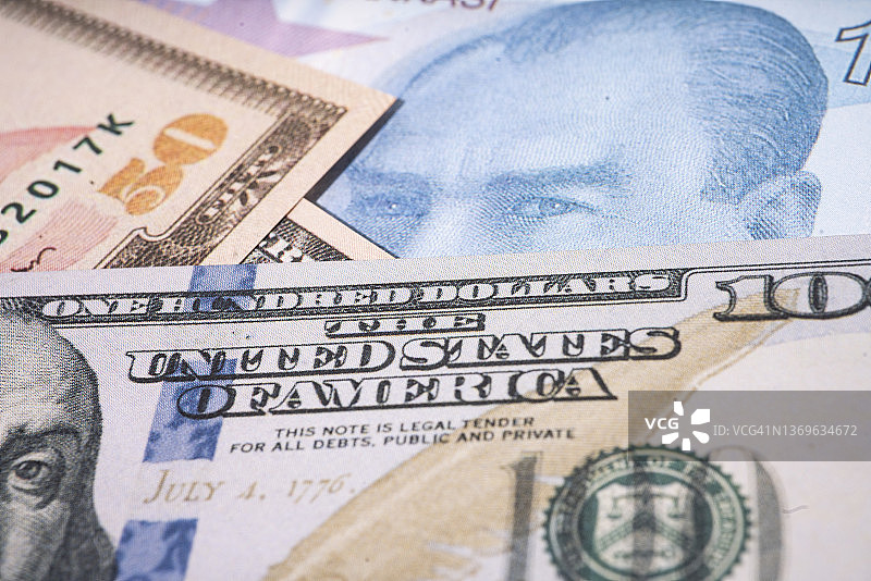 土耳其里拉图片素材