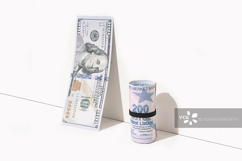 土耳其里拉图片素材