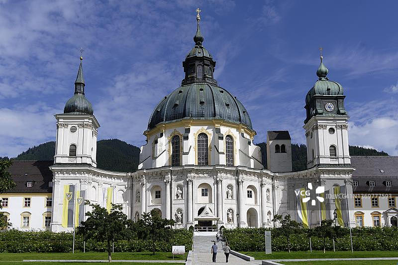 德国巴伐利亚州埃塔尔埃塔尔修道院图片素材