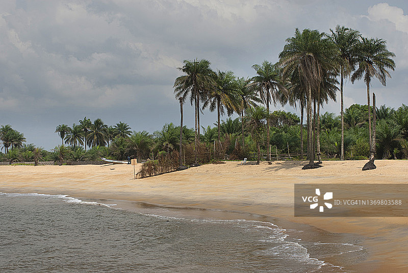 利比里亚塞斯海滩景色图片素材