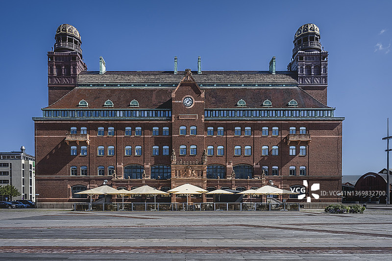 瑞典斯科讷省马尔默丹斯克银行外墙图片素材