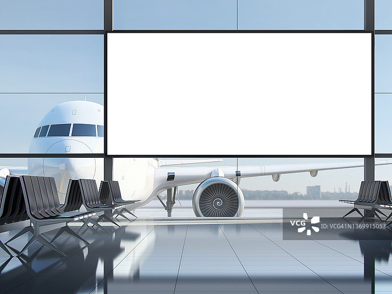 航空广告插画图片素材