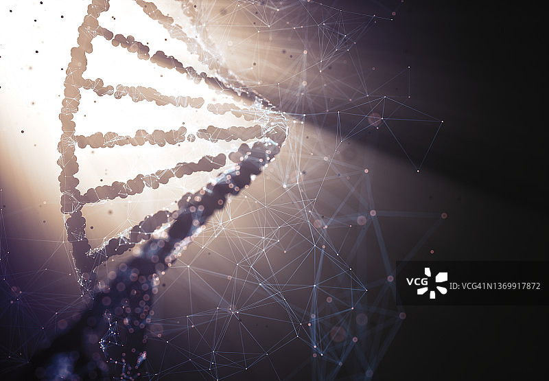 DNA分子、插图图片素材