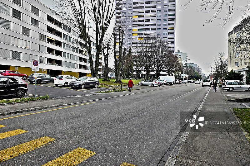 尼道的城市郊区图片素材