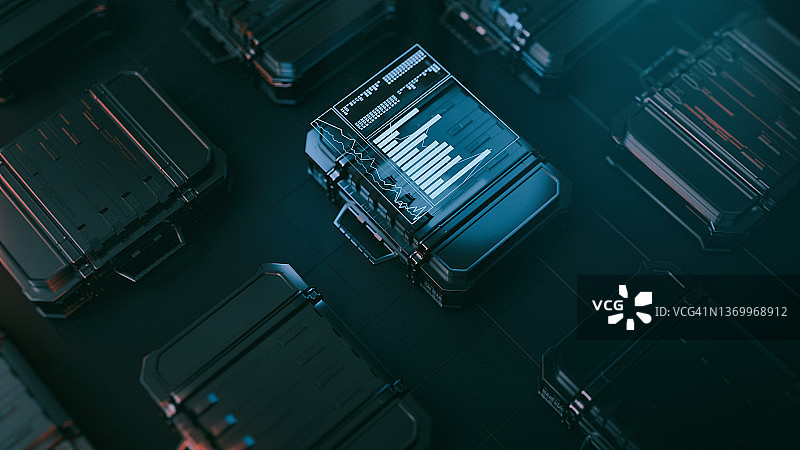 金融股票市场公文包图片素材