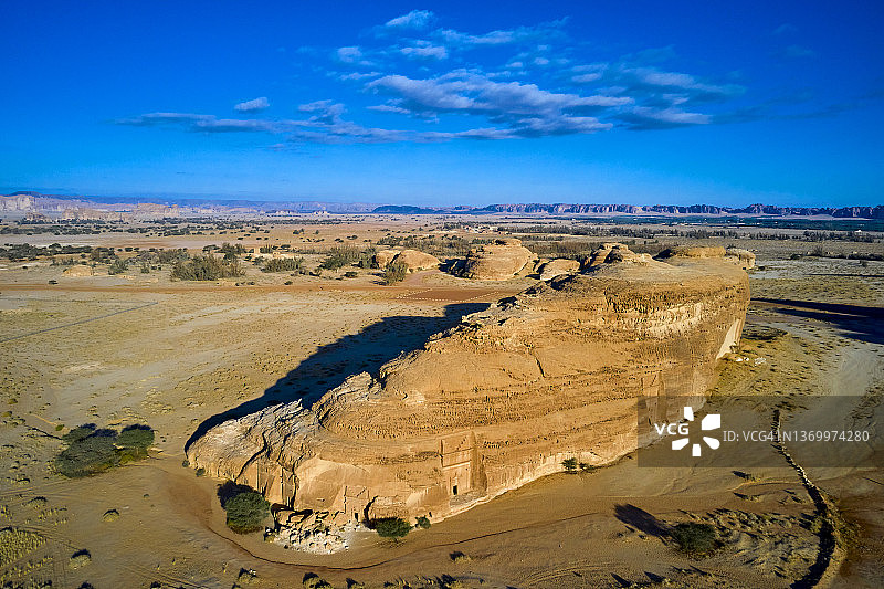 沙特阿拉伯AlUla纳巴泰墓图片素材