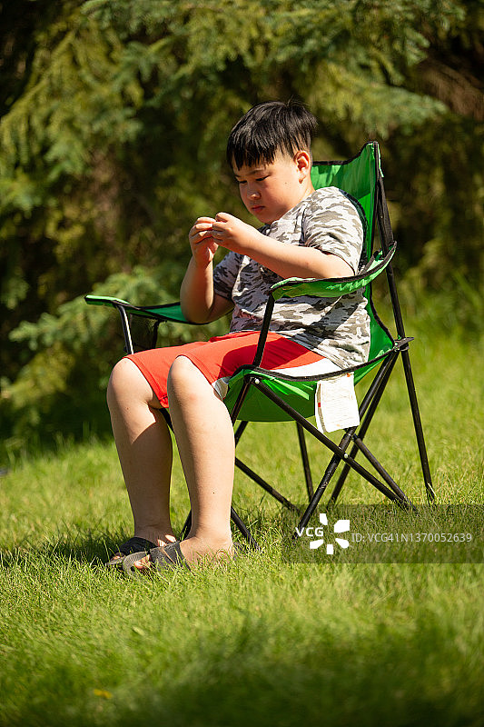 夏季休闲放松图片素材